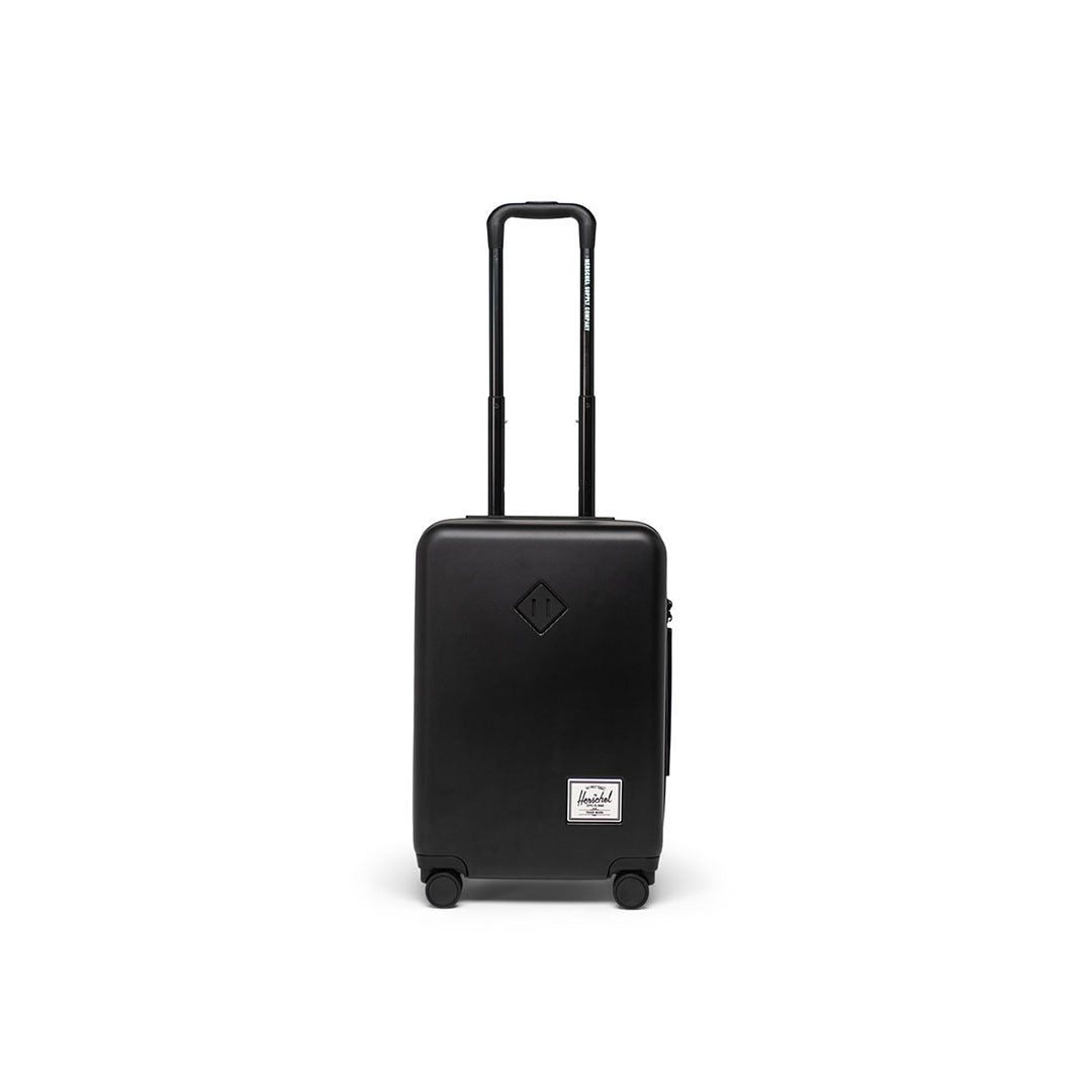 Heritage Hardshell Large Carry On Luggage Hardcase Luggage  HERSCHEL Black International:43L 