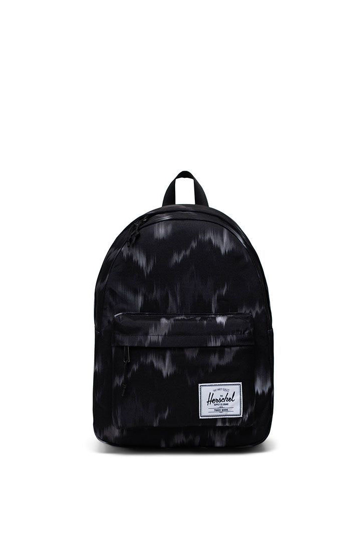 Classic Backpack  Blurred Ikat Black International:20.2L 