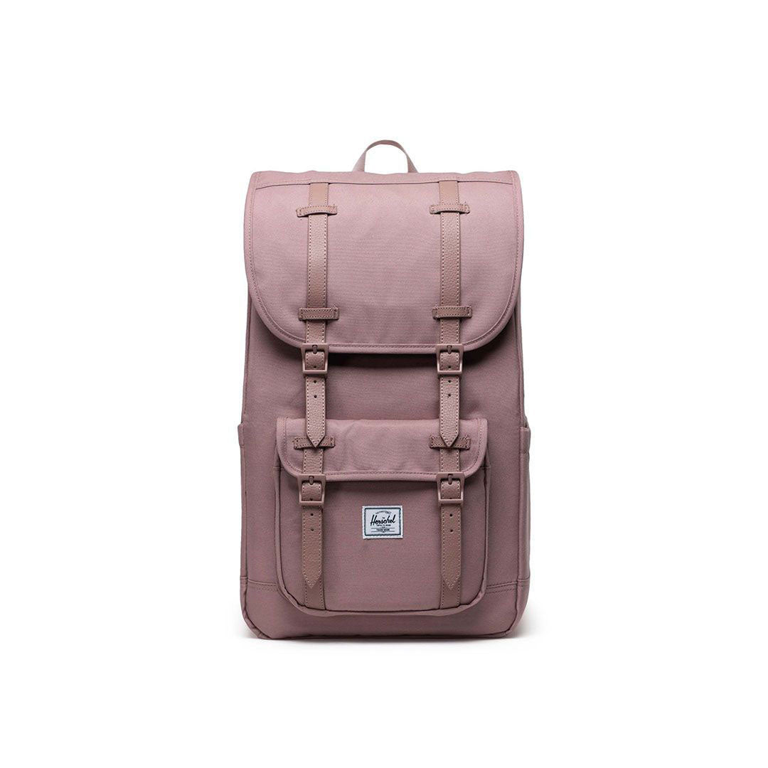 Herschel pink clearance and grey backpack