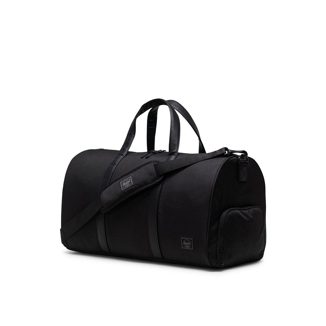 Herschel novel 2025 duffle black crosshatch