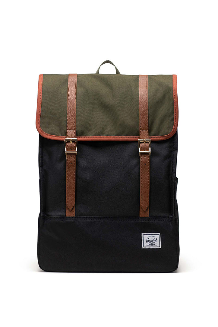 Survey Backpack  Black/Ivy Green/Chutney International:20L 