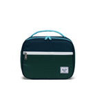 Pop Quiz Lunch Box Bag  Herschel Hunter Green/Reflecting Pond/Sea Jet International:5L 