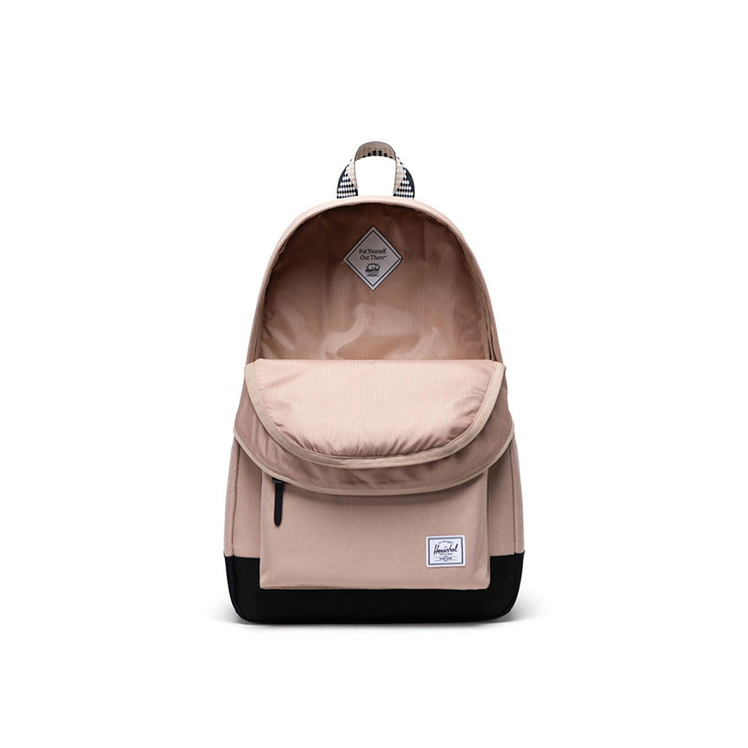 Herschel leather backpack deals