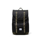 Little America Mid-Volume Backpack  Herschel Black/Ivy Green International:20L 