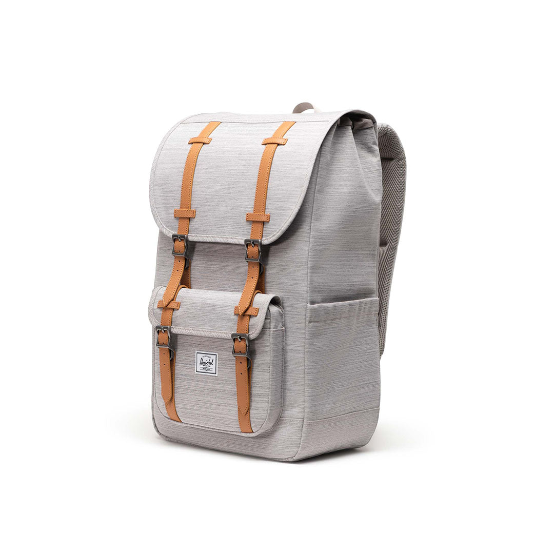 Herschel little america grey tan on sale