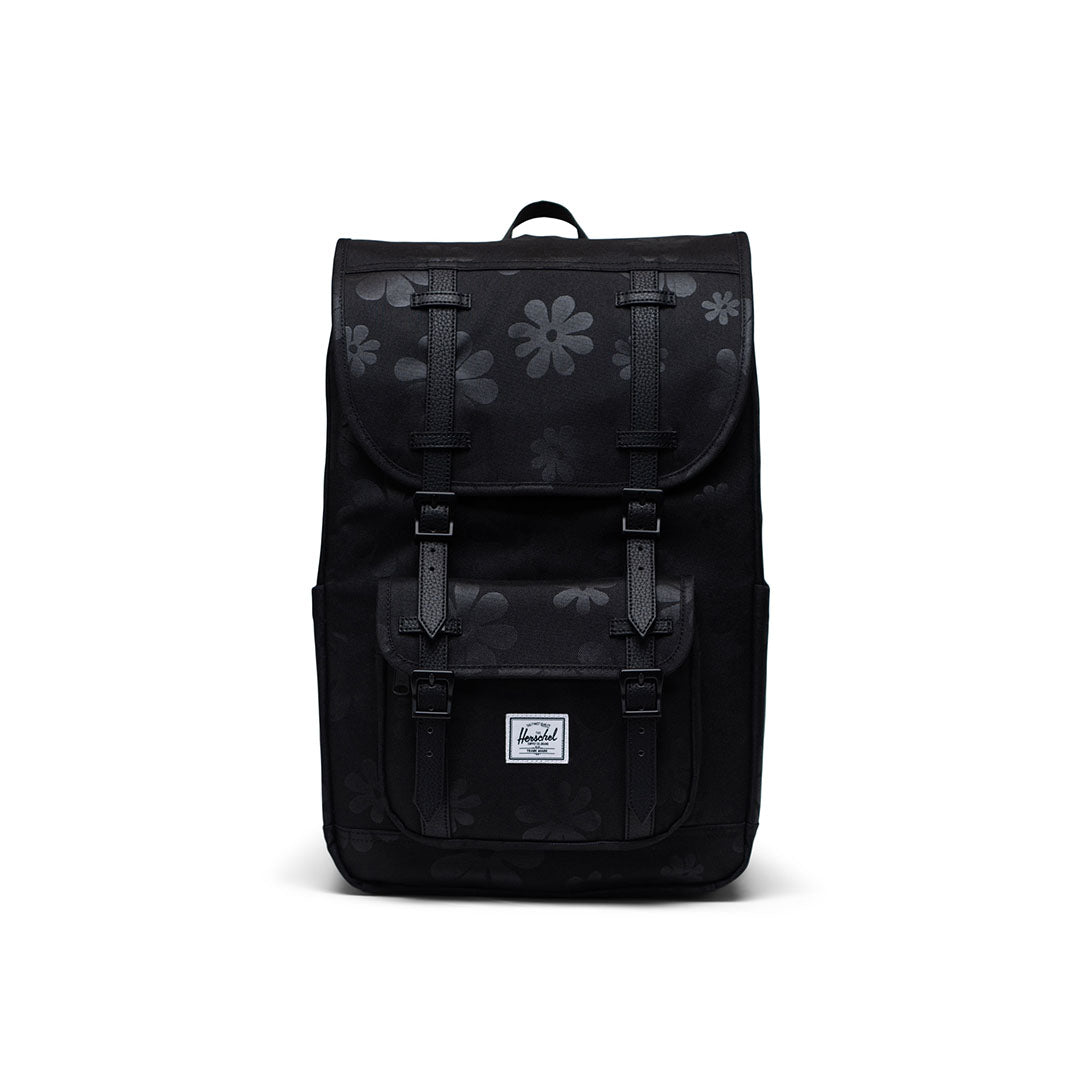 Little America Mid-Volume Backpack  Herschel Black Floral Sun International:20L 