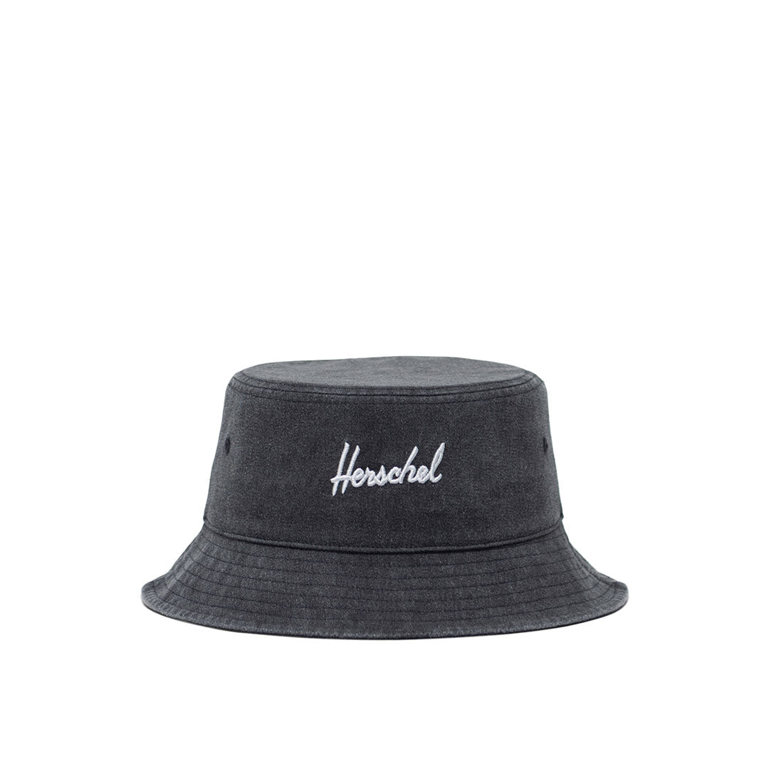 Norman Stonewash Bucket Hat Head Gear  Black International:SM 