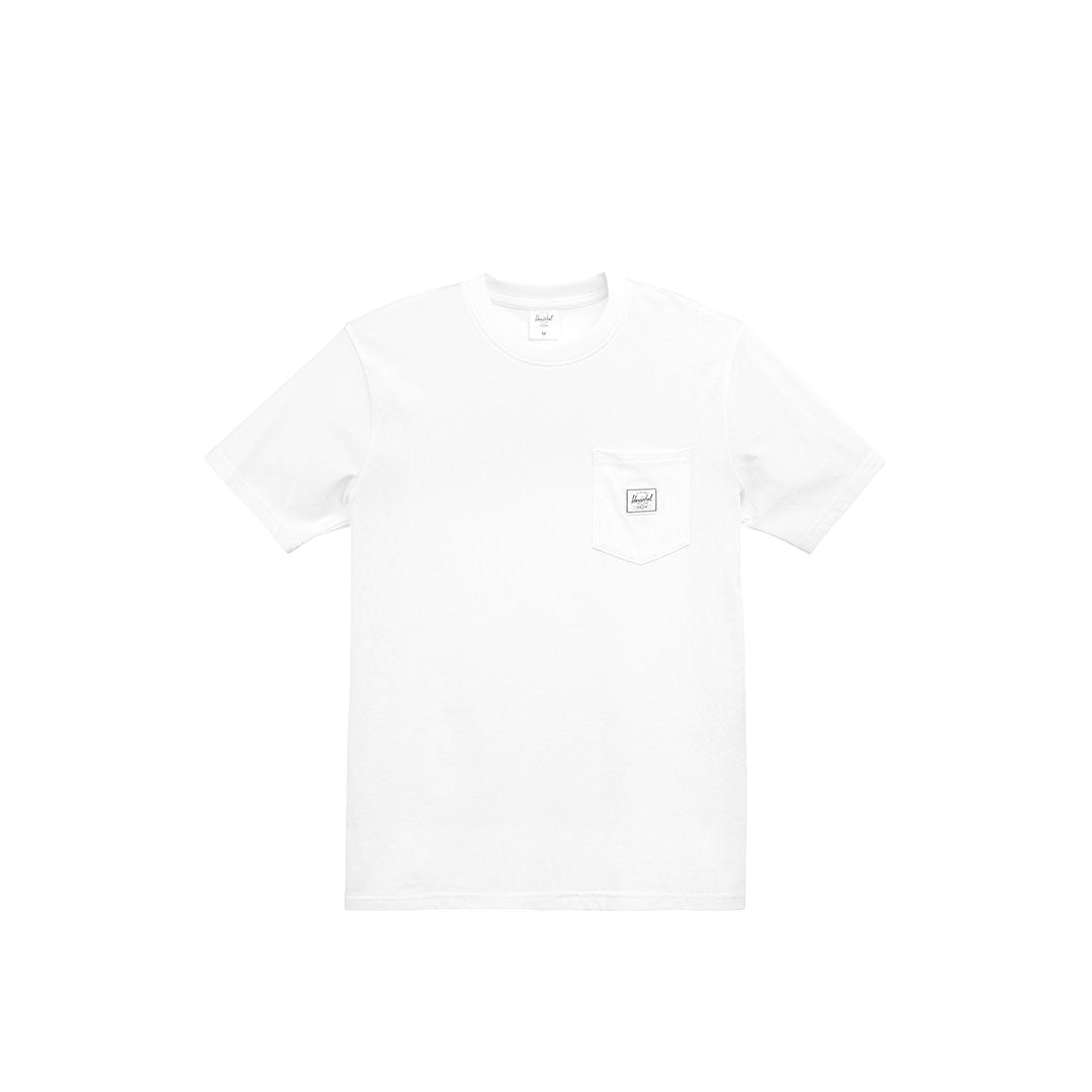 Pocket Tee Mens Shirt  White International:S 