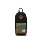 Heritage Shoulder Bag Bag  Herschel Bk/Forlfclvr/Sddlbrn International:8.5L 