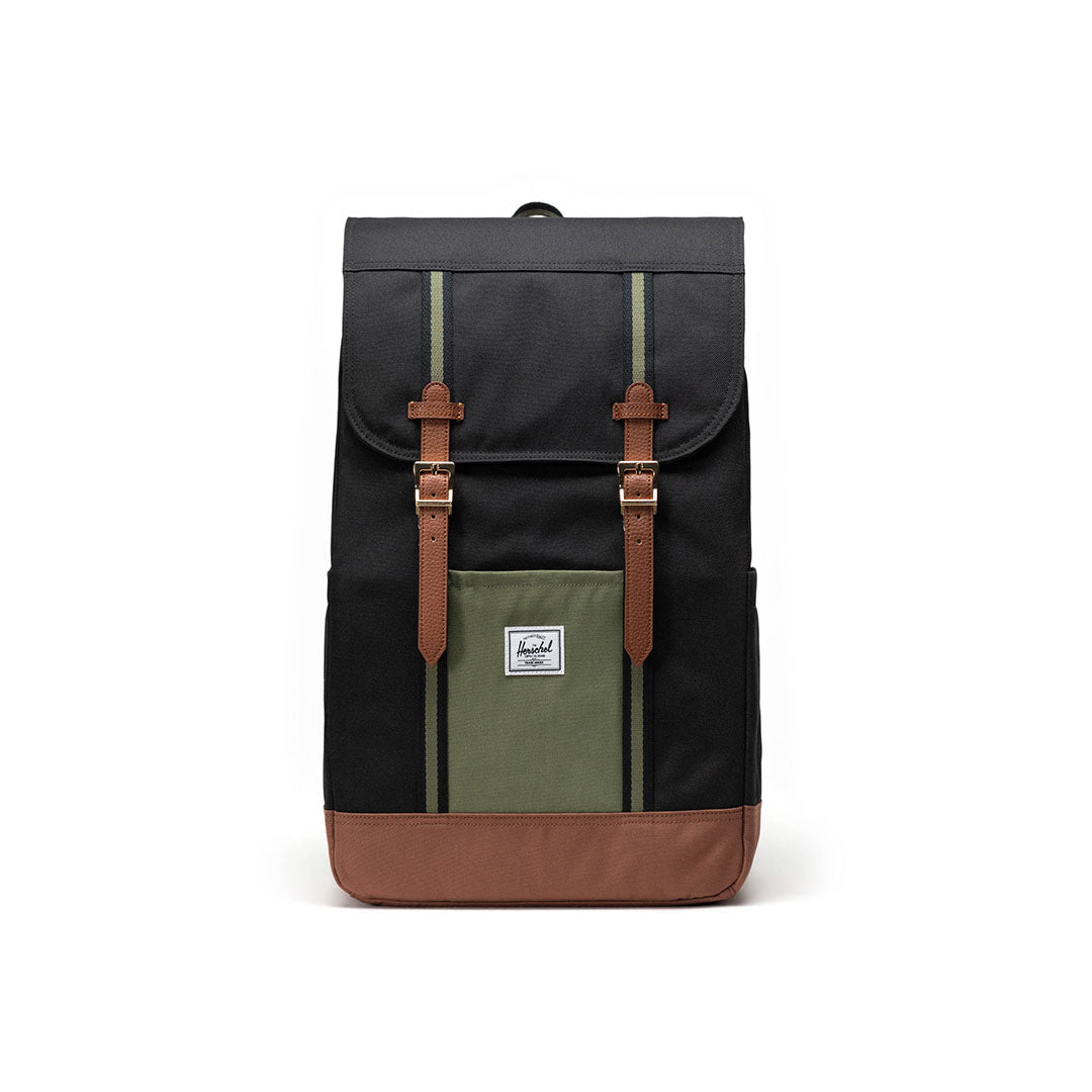 Retreat Backpack  Bk/Forlfclvr/Sddlbrn International:23L 