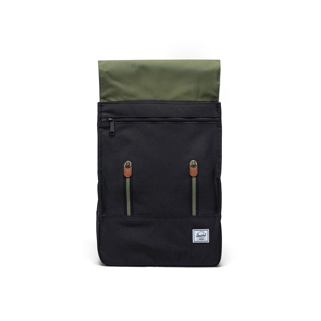 Herschel supply co city backpack in black on sale