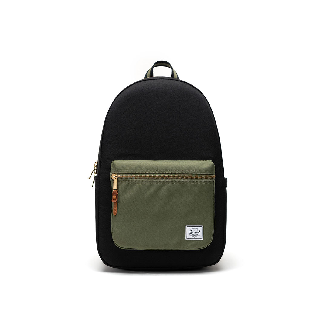 Settlement Backpack  Herschel Black/Fourleafclover International:22L 