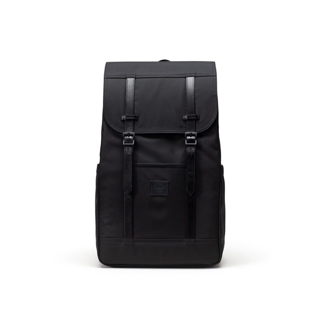 Herschel retreat mid volume black on sale