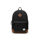 Heritage Youth Backpack  Herschel Black/Saddle Brown International:26L 