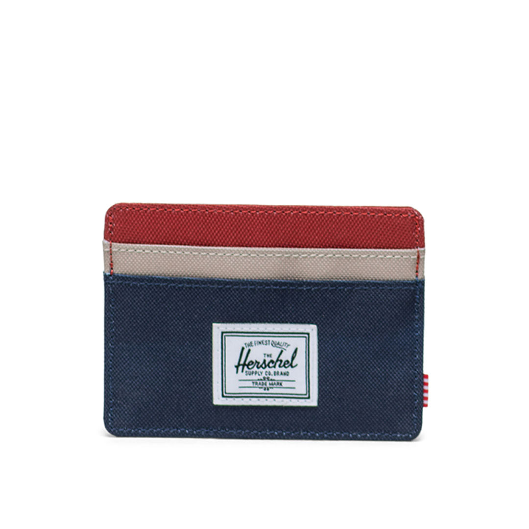 Charlie Cardholder Accessories  Herschel Bkiris/Redochr/Twill International:OS 