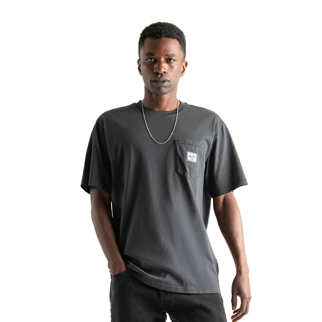 Pigment Dye Pocket Tee Mens Shirt    