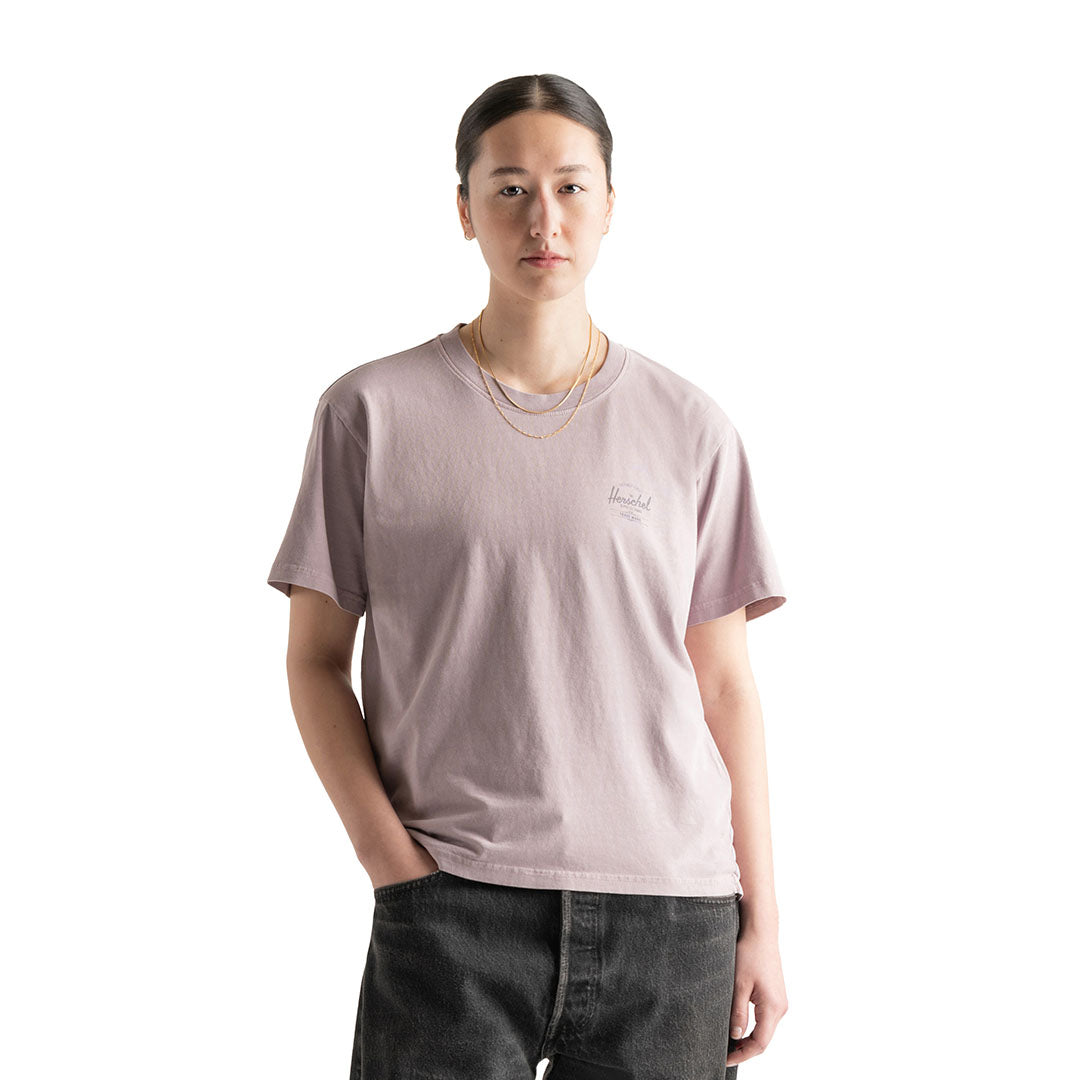 Pigment Dye Basic Tee Womens Shirt  Herschel   