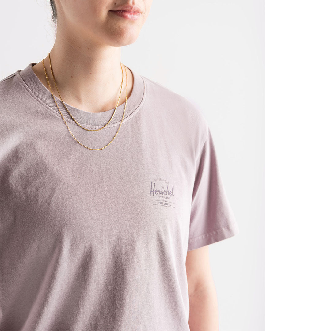 Pigment Dye Basic Tee Womens Shirt  Herschel   