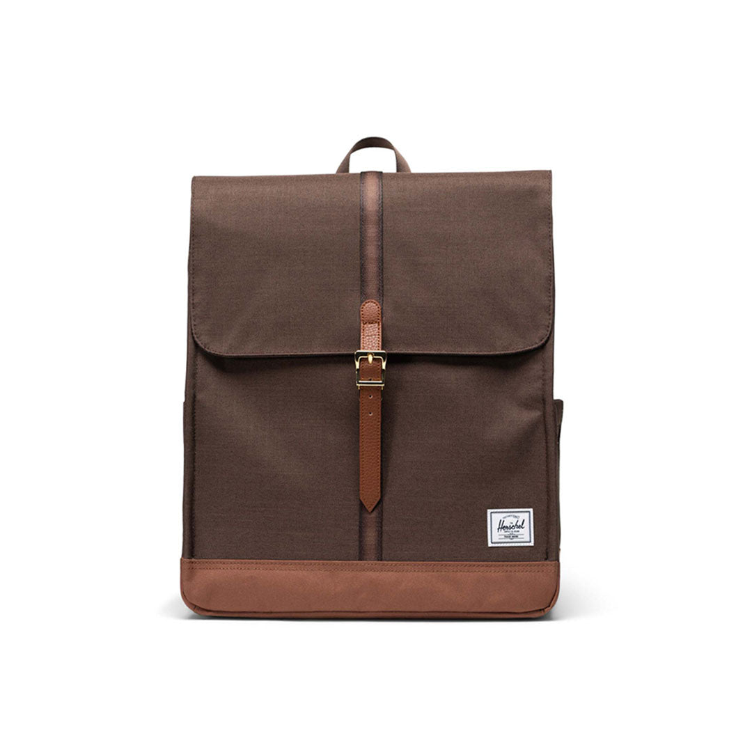 City Backpack  Chocolate Brwn X/ Sb International:16L 