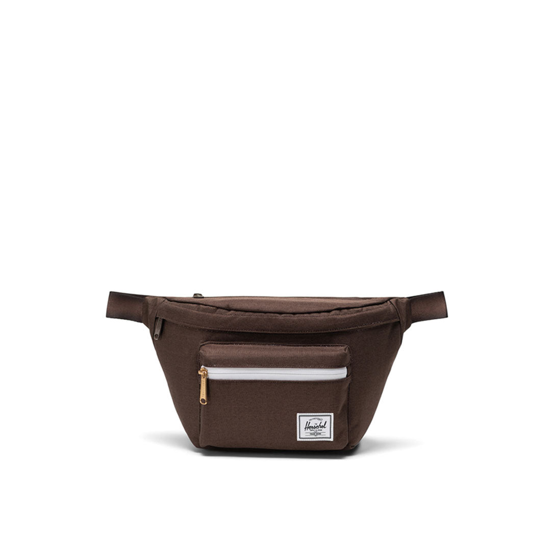 Pop Quiz Hip Pack Bag  HERSCHEL Chocolate Brown X International:3.5L 