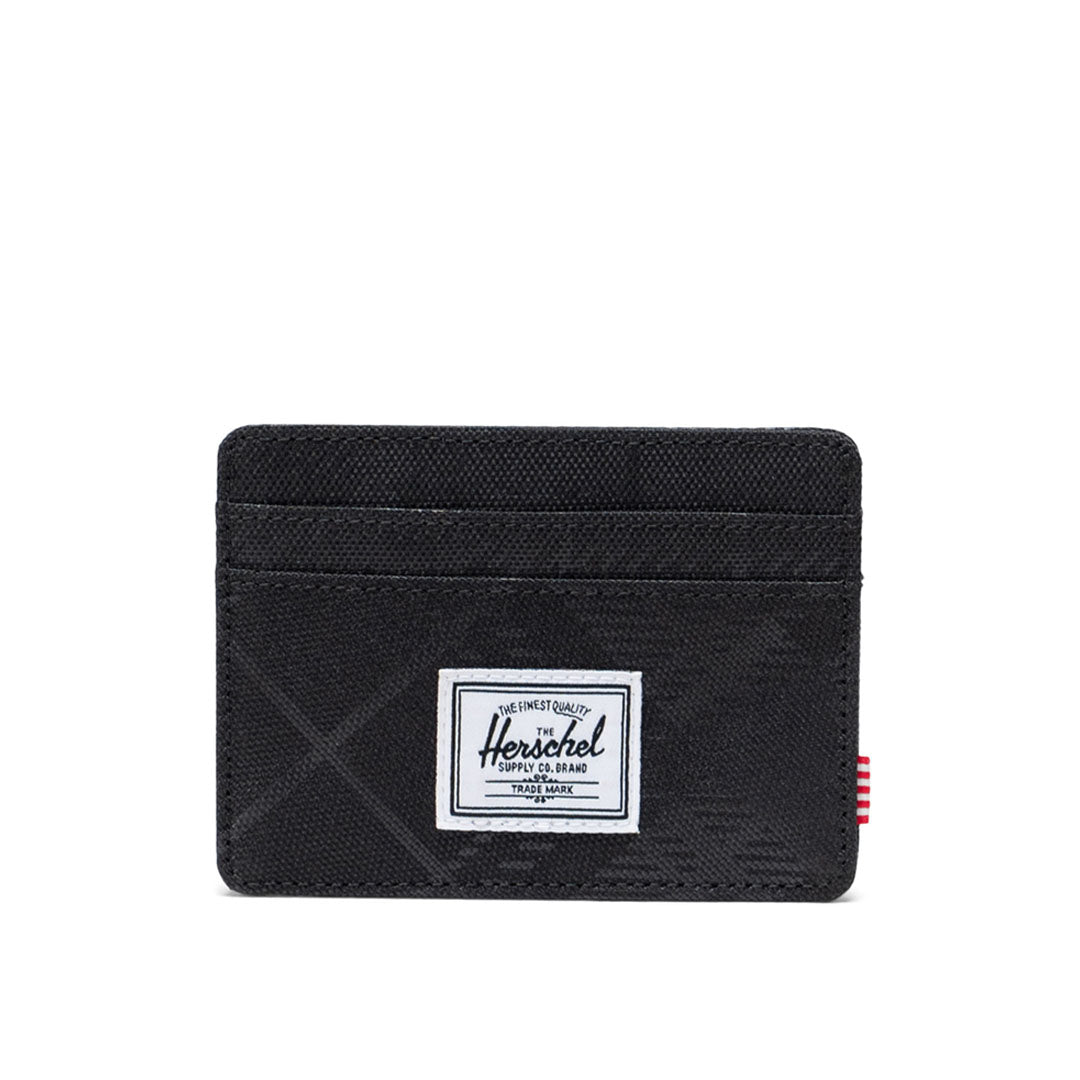 Charlie Cardholder Accessories  HERSCHEL Plaid Emboss International:OS 