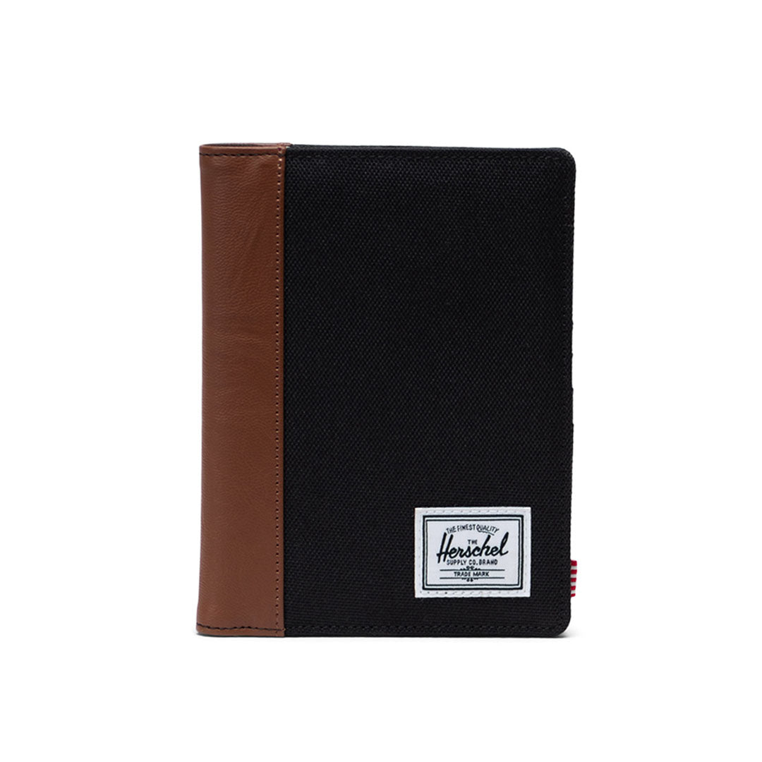 Raynor Passport Holder Accessories  HERSCHEL Black/Tan International:OS 