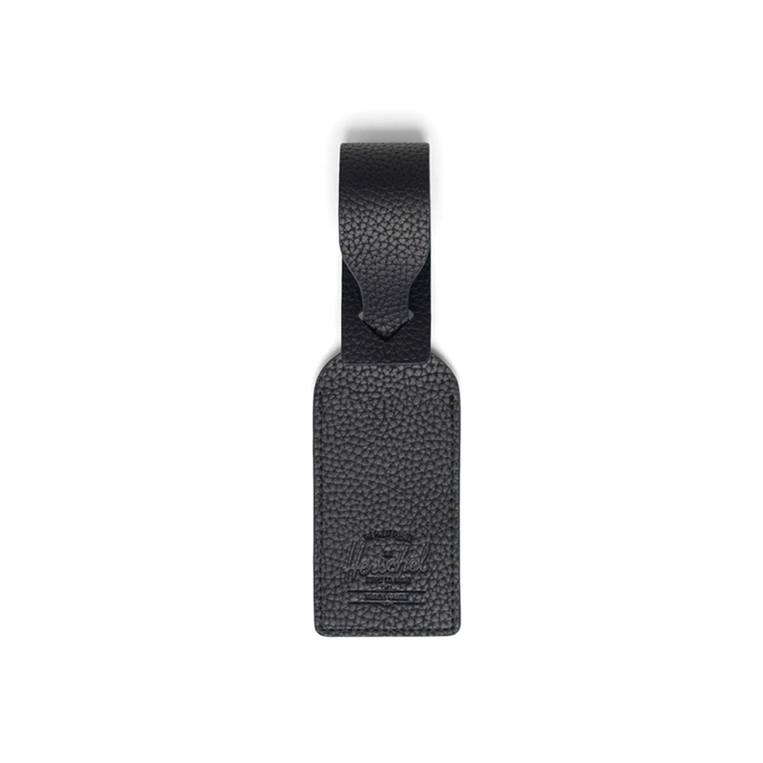 Luggage Tag Vegan Leather Travel Accessory  HERSCHEL Black International:OS 