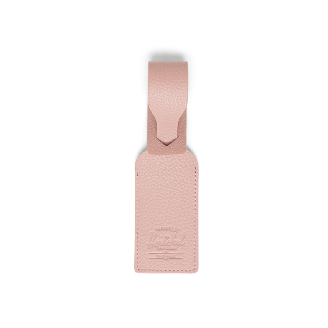 Luggage Tag Vegan Leather Travel Accessory  HERSCHEL Ash Rose International:OS 