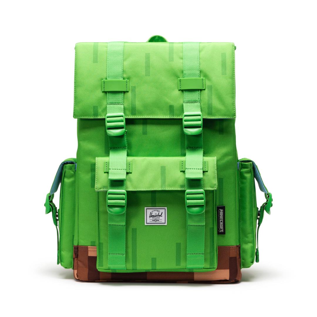 herschel backpack green horse Heritage friendliness with this premium rucksack Heritage Backpack Kids Herschel
