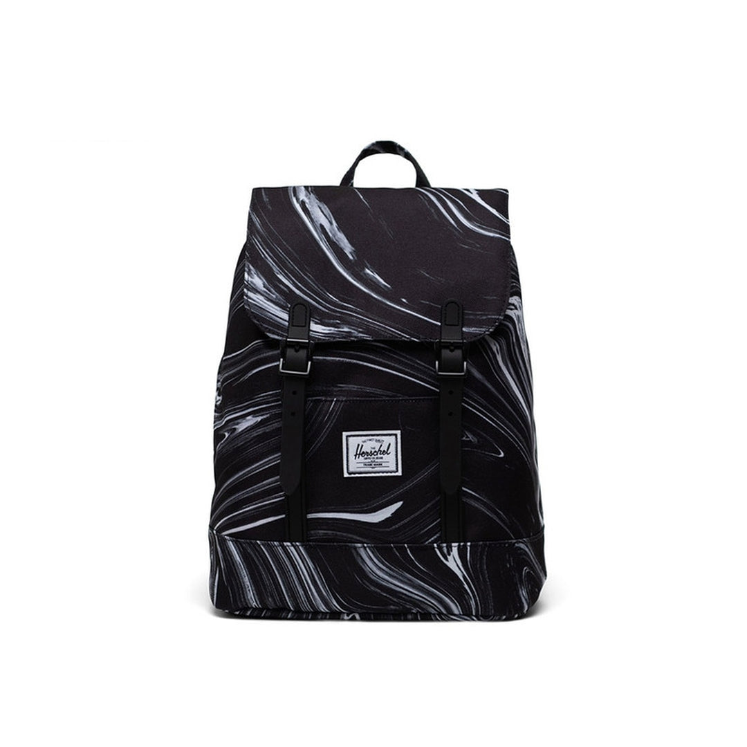 Retreat Mini Backpack Backpacks Paint Pour Black International: 10L 