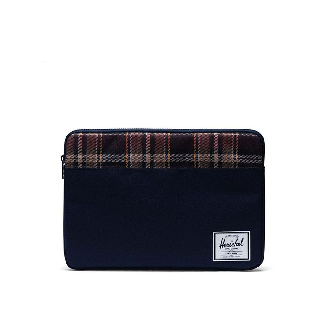 Anchor Sleeve 15-16 Inch Accessories Sleeve Herschel Peacoat/Peacoat Plaid International: 15-16IN 