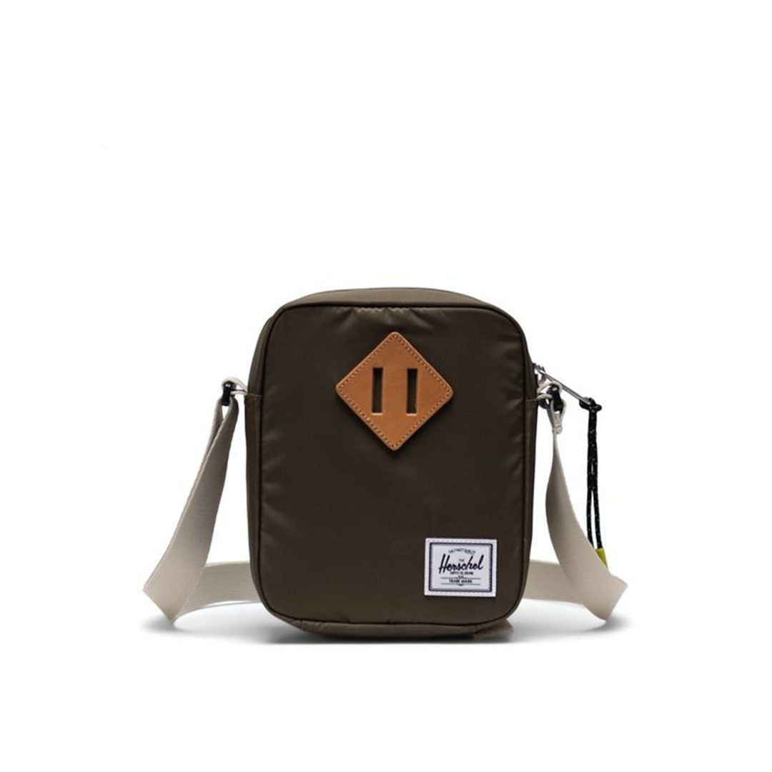 Heritage Crossbody Fieldtrip Sling Bag Crossbodies Herschel Ivy Green/Black/Pelican International: 2.5L 