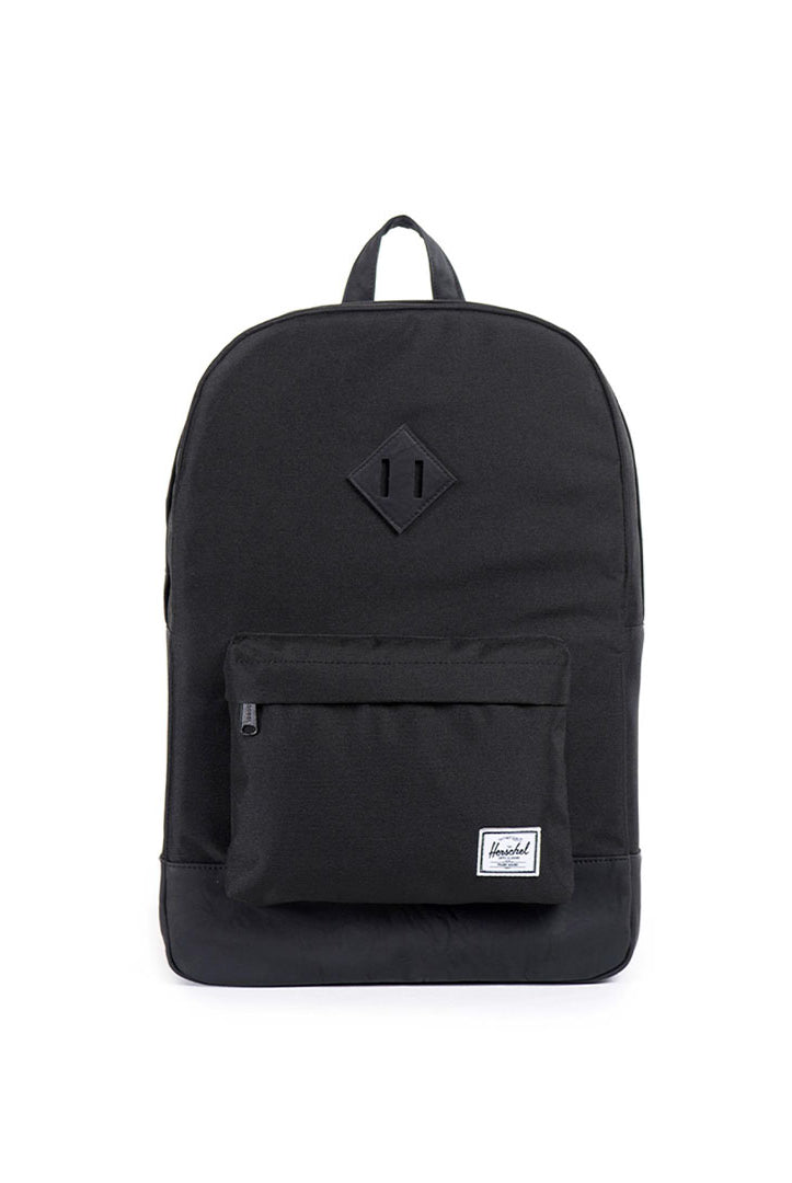 Heritage Backpack Backpacks Black/Black Pu International: 21.5L 